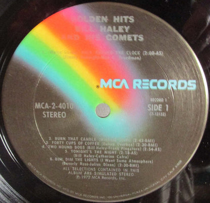 Bill Haley And His Comets - Golden Hits *CLUB EDITION* | Excellent (EX) Near Mint (NM) - ROCK / USED *EXCELLENT ++*