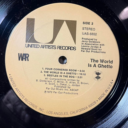 The World Is A Ghetto (VINYL) | Excellent+ (EX+) Excellent (EX) - ROCK / USED *EXCELLENT+*