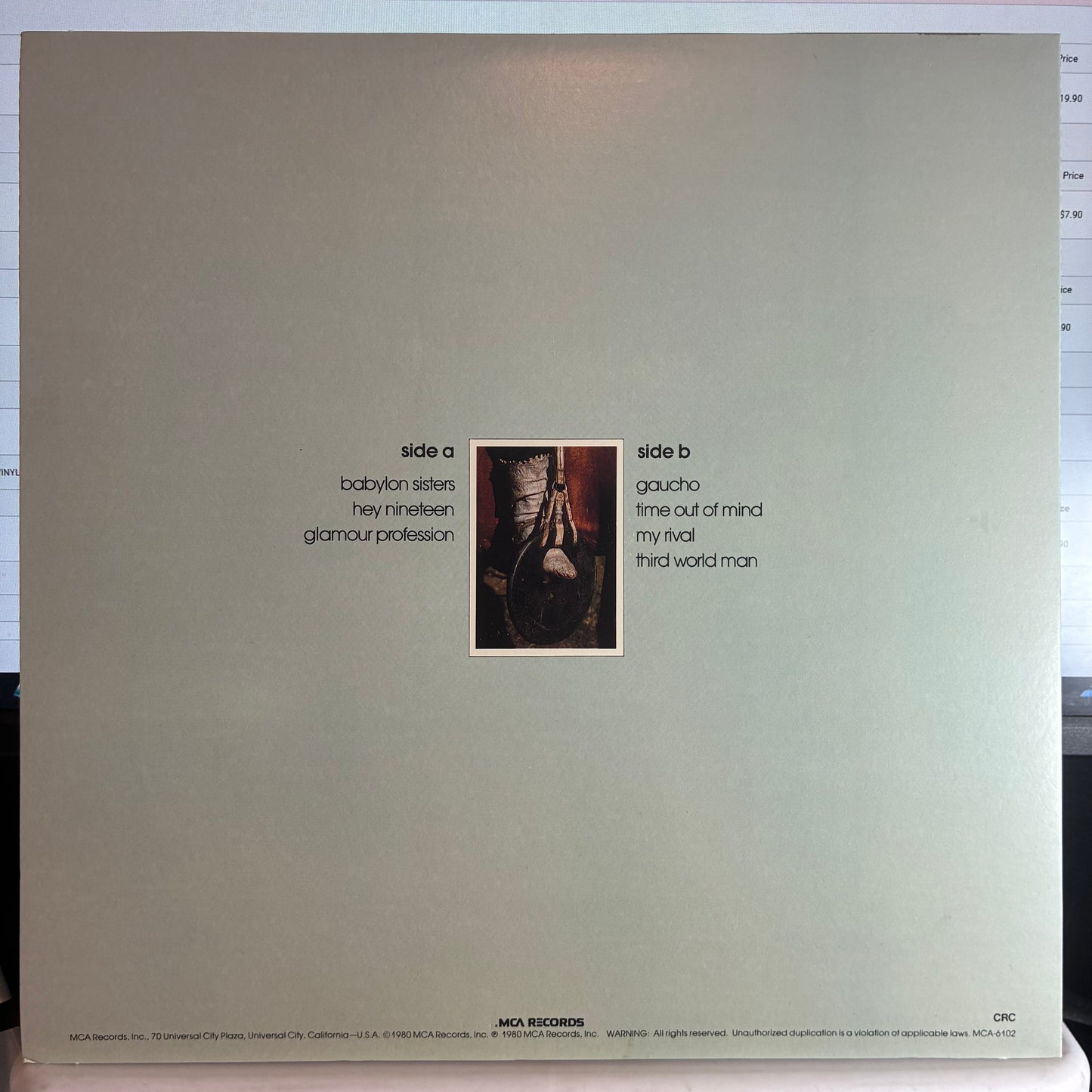 Gaucho (VINYL) | Excellent+ (EX+) Excellent+ (EX+) - ROCK / USED *EXCELLENT+*