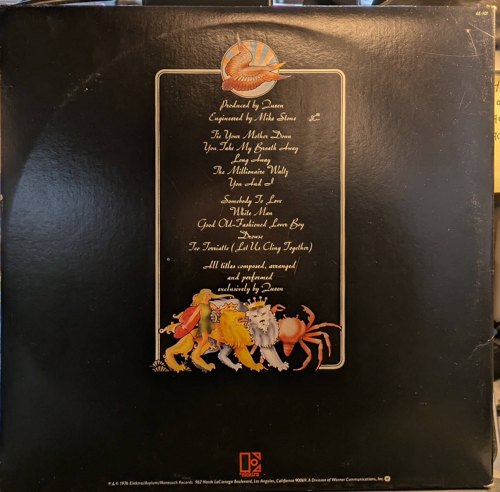 A Day At The Races (VINYL) | Excellent+ (EX+) Excellent+ (EX+) - ROCK / USED *EXCELLENT+*