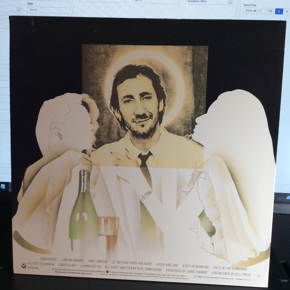 Pete Townshend - Empty Glass (VINYL LP ATCO Records – SD 32-100, ATCO Records – SD 32100) | USED Excellent+ (EX+) Excellent+ (EX+) - ROCK / USED *EXCELLENT+*