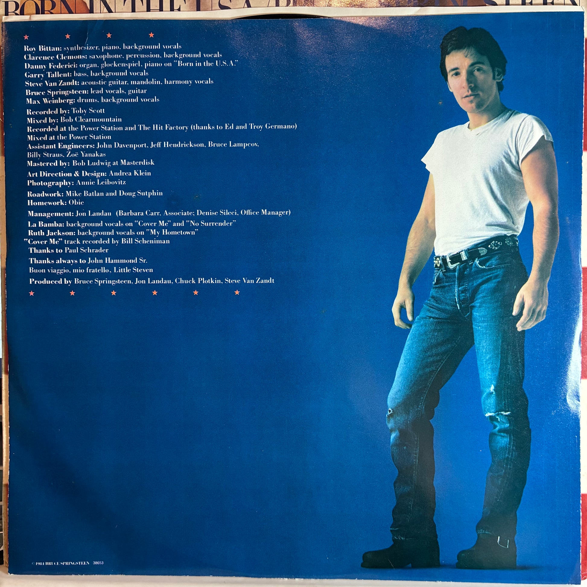 Bruce Springsteen - Born In The U.S.A. (VINYL) | Excellent+ (EX+) Excellent+ (EX+) - ROCK / USED *EXCELLENT+*
