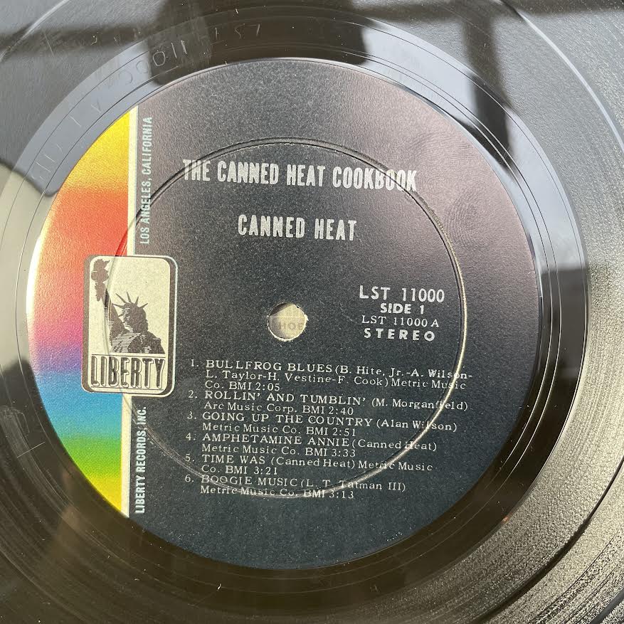 The Canned Heat Cook Book (The Best Of Canned Heat) (VINYL) | Excellent+ (EX+) Excellent (EX) - ROCK / USED *EXCELLENT+*