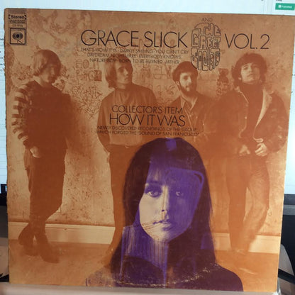 Grace Slick - Vol.2 Collector's Item How It Was (VINYL LP) | Excellent+ (EX+) Very Good (VG) - ROCK / USED *EXCELLENT+*
