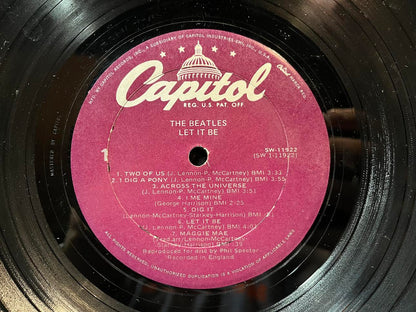 The Beatles - Let It Be (VINYL) | Excellent+ (EX+) Very Good (VG) - ROCK / USED *EXCELLENT+*