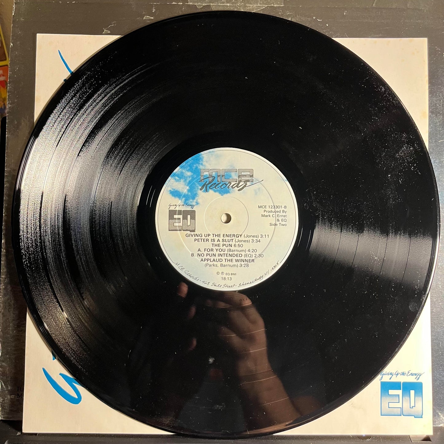 EQ (22) - Giving Up The Energy | Excellent (EX) Near Mint (NM) - ROCK / USED *EXCELLENT+*
