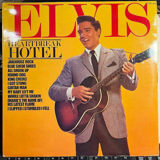 Heartbreak Hotel (VINYL - UK) | Excellent+ (EX+) Excellent (EX) - ROCK / USED *EXCELLENT+*