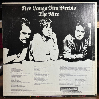Ars Longa Vita Brevis (VINYL) | Excellent+ (EX+) Very Good Plus (VG+) - ROCK / USED *EXCELLENT+*