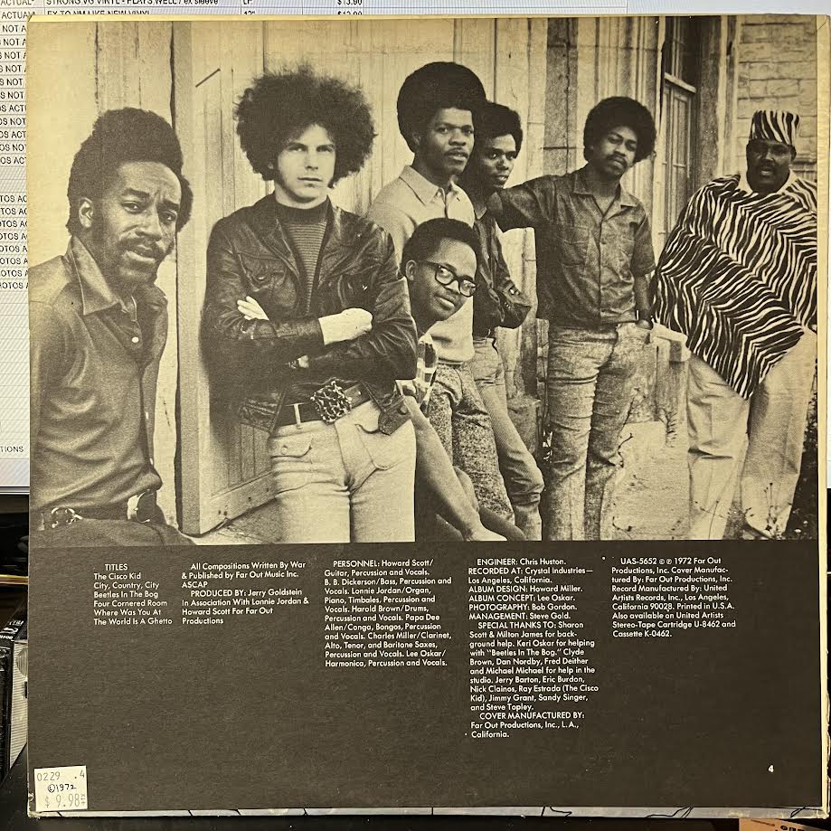 The World Is A Ghetto (VINYL) | Excellent+ (EX+) Excellent (EX) - ROCK / USED *EXCELLENT+*