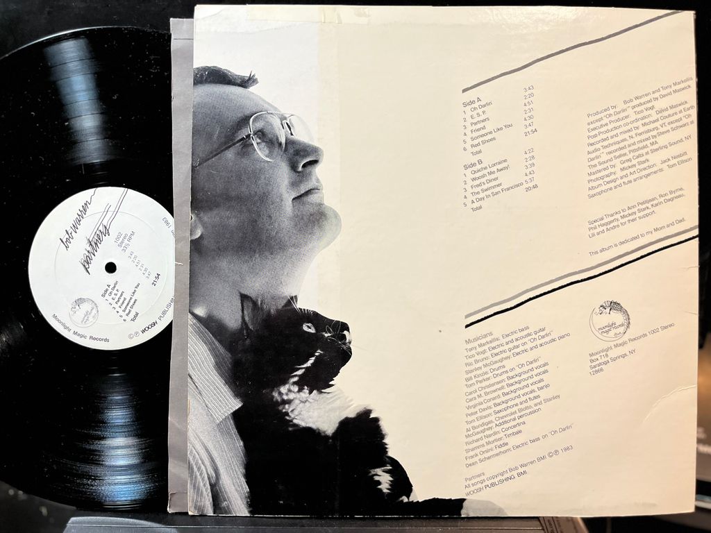 Bob Warren (6) - Partners (VINYL) | Excellent+ (EX+) Excellent+ (EX+) - ROCK / USED *EXCELLENT+*