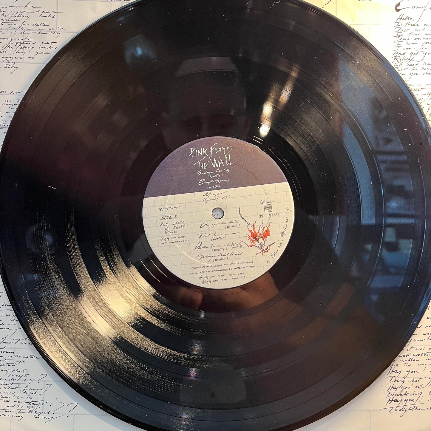 Pink Floyd - The Wall | Excellent (EX) Near Mint (NM) - ROCK / USED *EXCELLENT+*