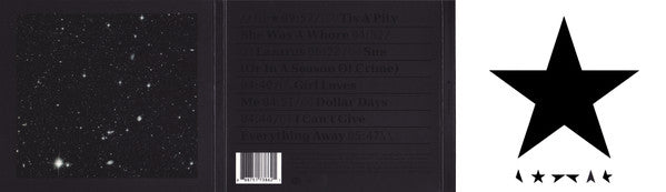 David Bowie - ★ (Blackstar) (CD) | Excellent+ (EX+) Excellent+ (EX+) - ROCK / USED *EXCELLENT+*