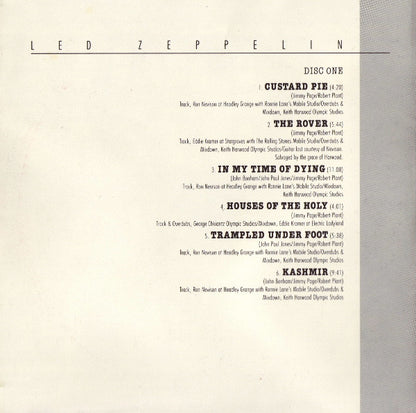 Physical Graffiti (2xCD) | Excellent+ (EX+) Excellent+ (EX+) - ROCK / USED *EXCELLENT+*