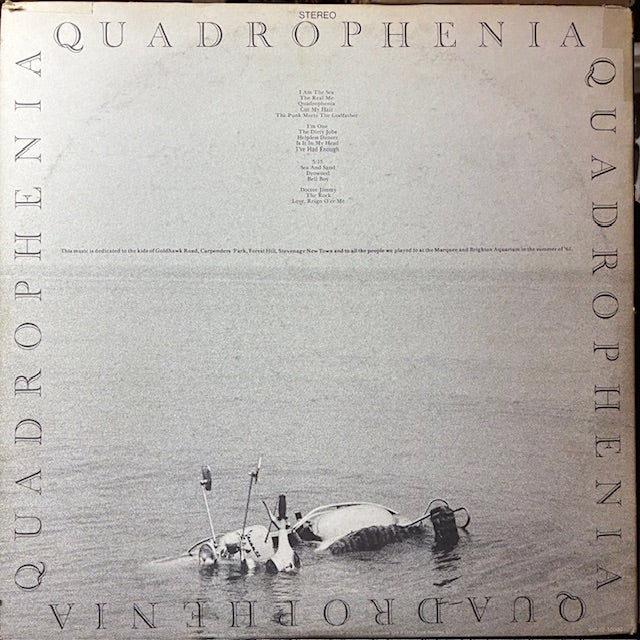 Quadrophenia (2x VINYL) | Excellent+ (EX+) - ROCK / USED *EXCELLENT+*