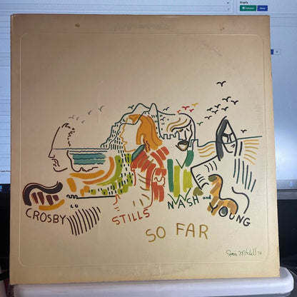 Crosby, Stills, Nash & Young - So Far (VINYL) | Excellent+ (EX+) Excellent+ (EX+) - FOLK / USED *EXCELLENT+*