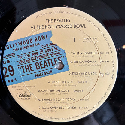 The Beatles At The Hollywood Bowl (VINYL) | Excellent+ (EX+) Very Good Plus (VG+) - ROCK / USED *EXCELLENT+*