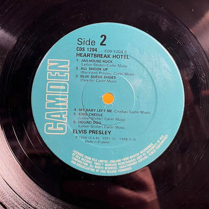 Heartbreak Hotel (VINYL - UK) | Excellent+ (EX+) Excellent (EX) - ROCK / USED *EXCELLENT+*