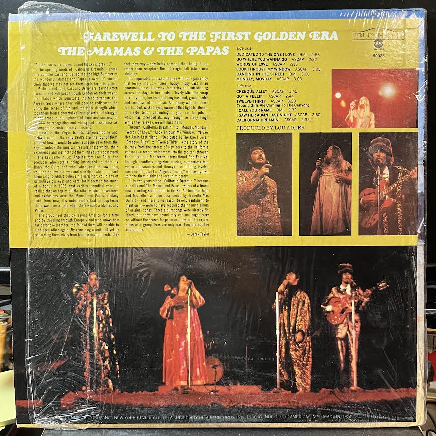 Farewell To The First Golden Era (VINYL) | Excellent+ (EX+) Near Mint (NM) - ROCK / USED *EXCELLENT+*