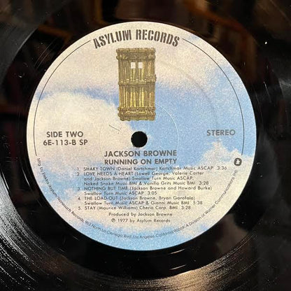 Running On Empty (VINYL) | Excellent+ (EX+) Excellent (EX) - ROCK / USED *EXCELLENT+*