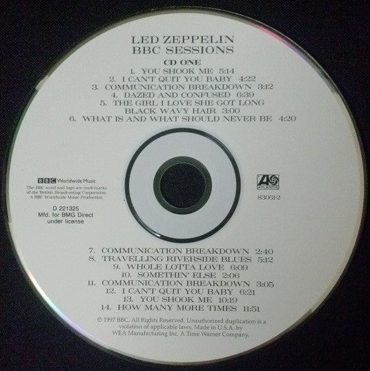 BBC Sessions (2xCD) | Excellent+ (EX+) Excellent+ (EX+) - ROCK / USED *EXCELLENT+*