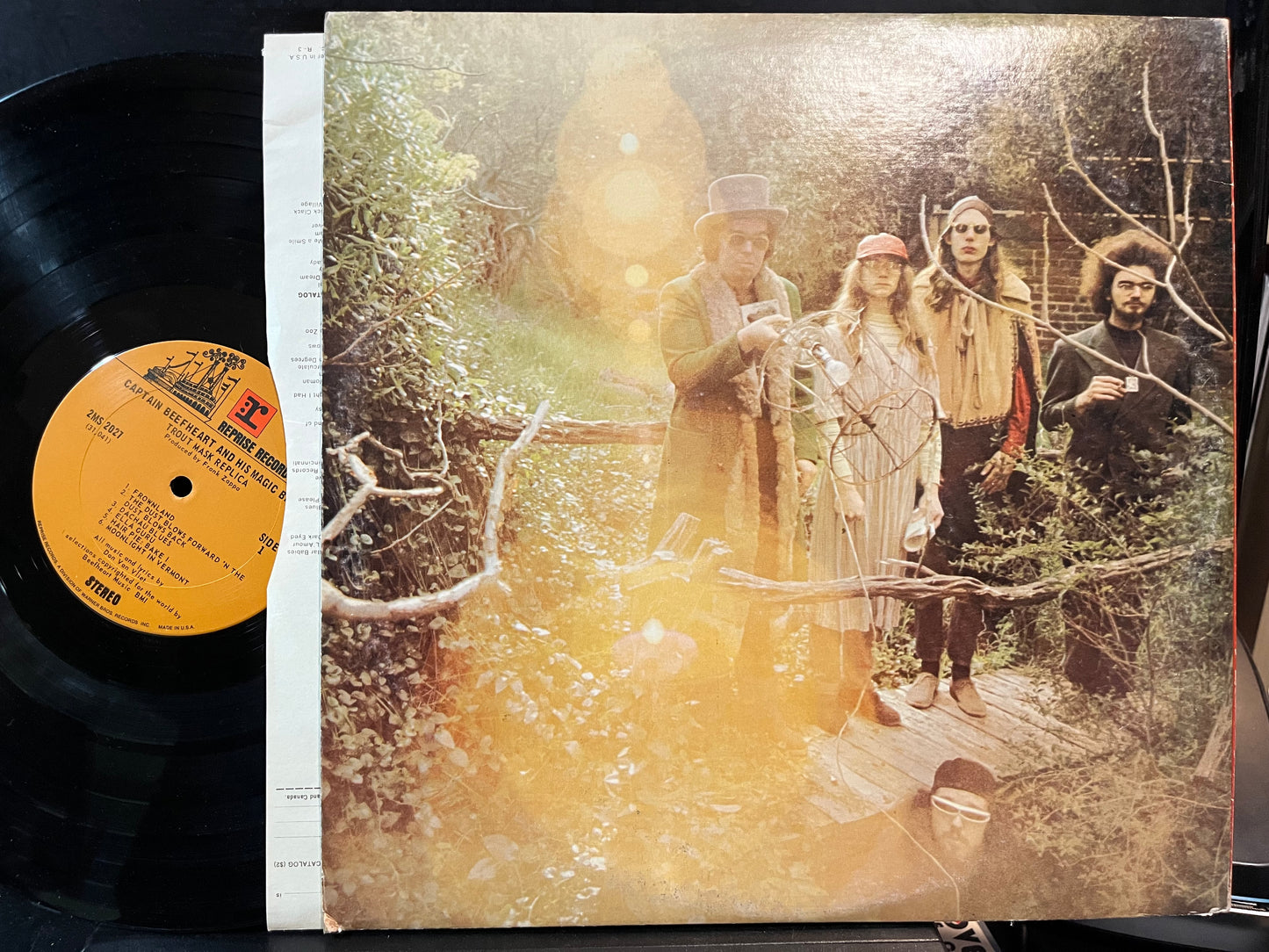 Captain Beefheart & His Magic Band - Trout Mask Replica (VINYL 2xLP REPRISE 2MS 2027 1972) | Excellent+ (EX+) Very Good Plus (VG+) - ROCK / USED *EXCELLENT+*