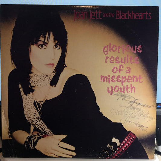 Glorious Results Of A Misspent Youth (*SIGNED* VINYL) | Excellent+ (EX+) Excellent (EX) - ROCK / USED *EXCELLENT+*