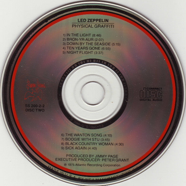 Physical Graffiti (2xCD) | Excellent+ (EX+) Excellent+ (EX+) - ROCK / USED *EXCELLENT+*