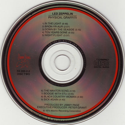 Physical Graffiti (2xCD) | Excellent+ (EX+) Excellent+ (EX+) - ROCK / USED *EXCELLENT+*