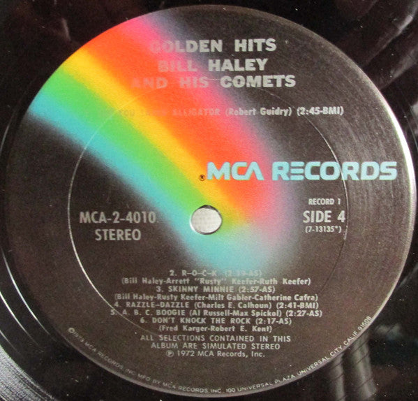 Bill Haley And His Comets - Golden Hits *CLUB EDITION* | Excellent (EX) Near Mint (NM) - ROCK / USED *EXCELLENT ++*