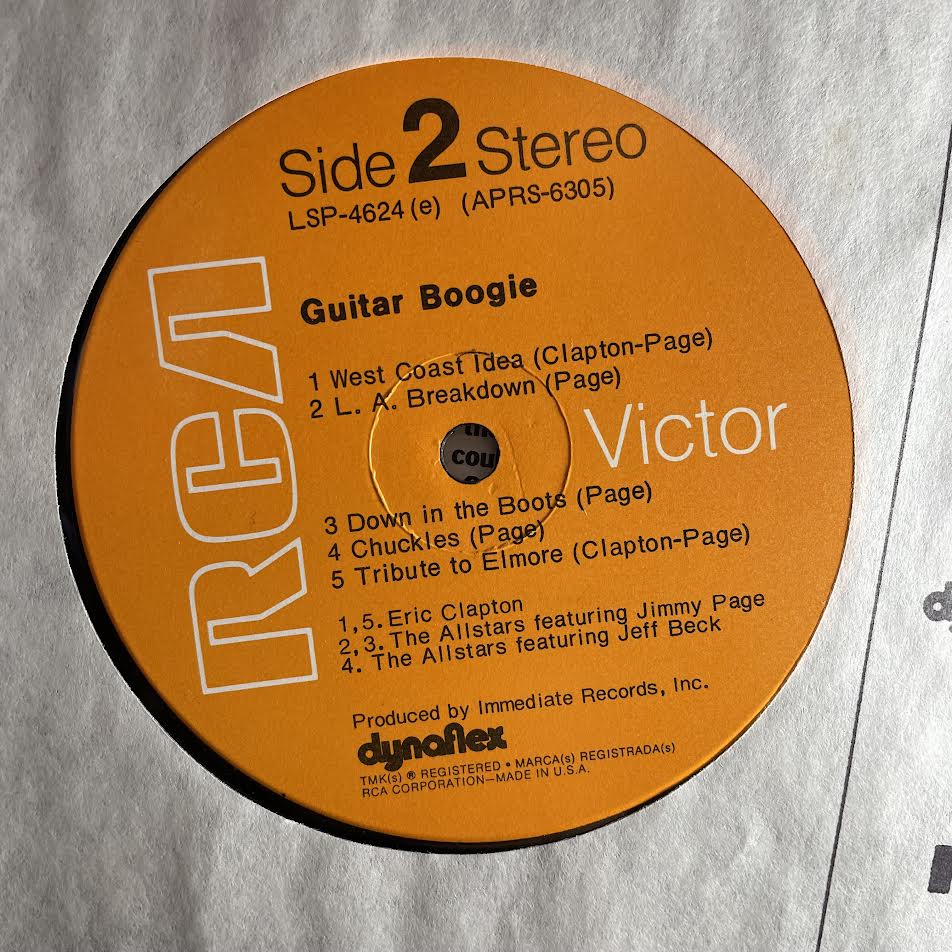 Guitar Boogie (VINYL) | Excellent+ (EX+) Very Good Plus (VG+) - ROCK / USED *EXCELLENT+*