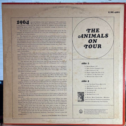 The Animals On Tour (VINYL) | Excellent+ (EX+) Excellent (EX) - ROCK / USED *EXCELLENT+*