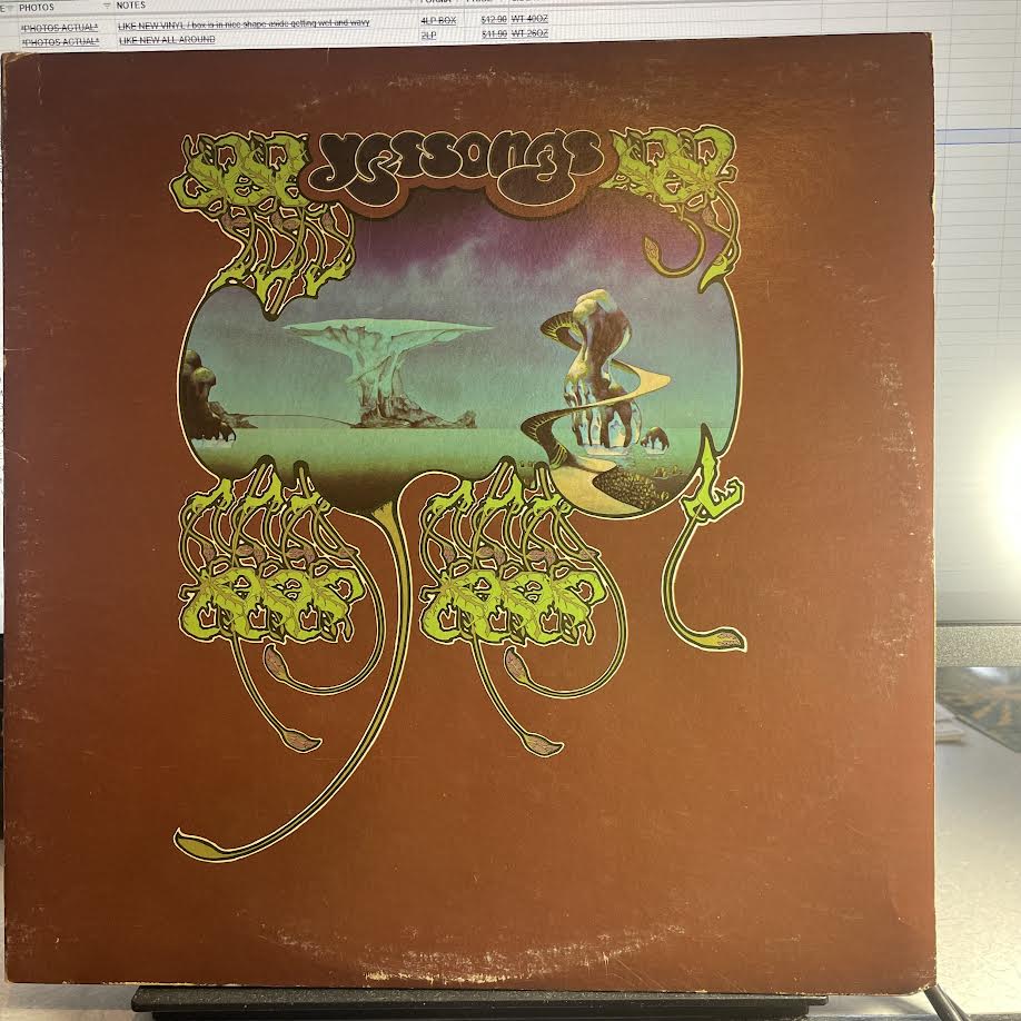 Yes - Yessongs (3x VINYL) | Excellent+ (EX+) Excellent (EX) - ROCK / USED *EXCELLENT+*
