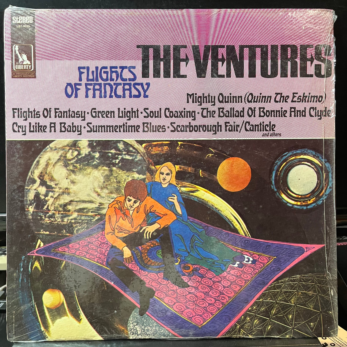 The Ventures - Flights Of Fantasy (VINYL LP) | USED Excellent+ (EX+) Near Mint (NM or M-) - ROCK / USED *EXCELLENT+*