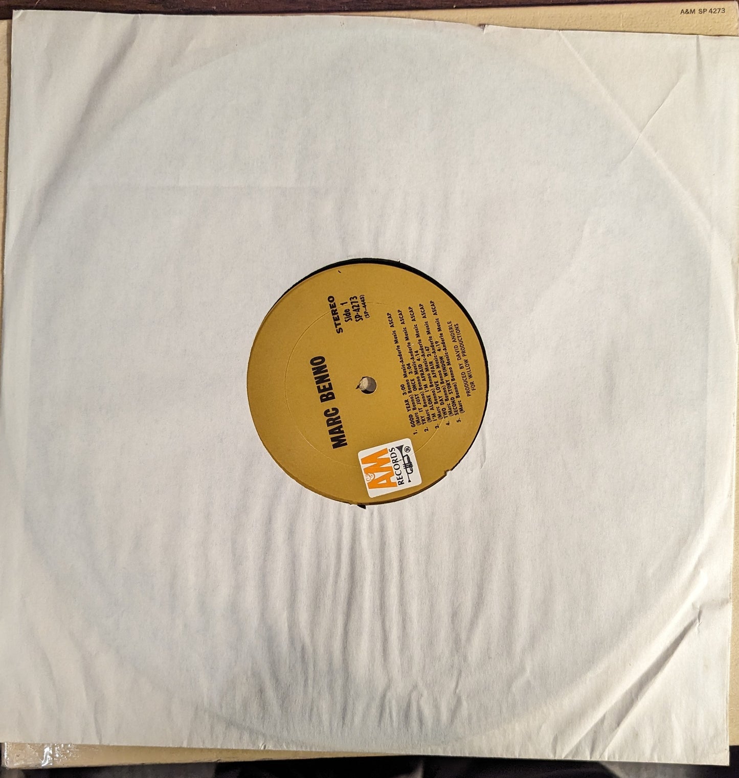 Marc Benno - Marc Benno *PITMAN* | Excellent (EX) Very Good (VG) - ROCK / USED *EXCELLENT+*