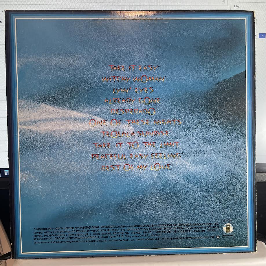 Eagles - Their Greatest Hits 1971-1975 (VINYL) | Excellent+ (EX+) Excellent (EX) - ROCK / USED *EXCELLENT+*