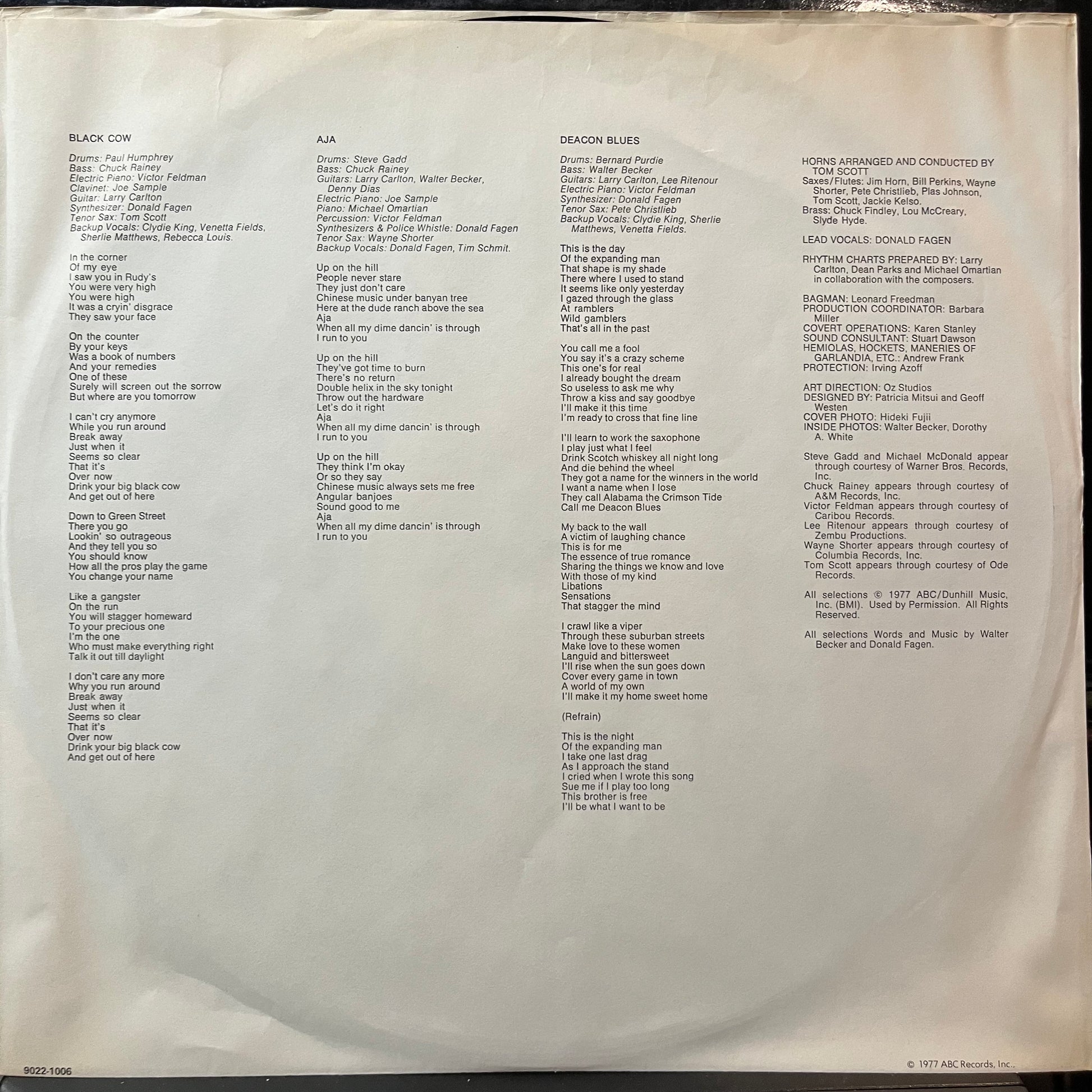 Steely Dan - Aja (CANADA VINYL LP) | USED - ROCK / USED *EXCELLENT+*