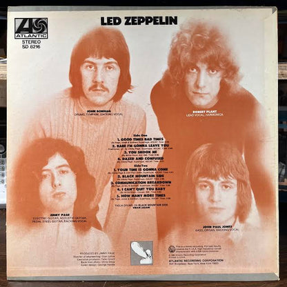 Led Zeppelin (VINYL) | Excellent+ (EX+) Very Good Plus Plus (VG++) - ROCK / USED *EXCELLENT+*