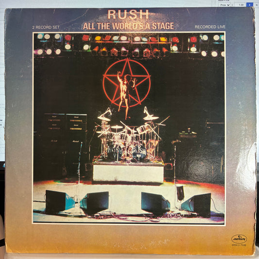 All The World's A Stage (2x VINYL) | Excellent+ (EX+) Very Good Plus (VG+) - ROCK / USED *EXCELLENT+*