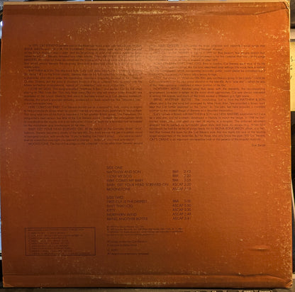 Cat's Cradle (VINYL) | Excellent+ (EX+) Very Good Plus (VG+) - ROCK / USED *EXCELLENT+*