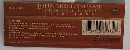 The Best That I Could Do (1978-1988) (CASSETTE) | Excellent+ (EX+) Excellent (EX) - ROCK / USED *EXCELLENT+*