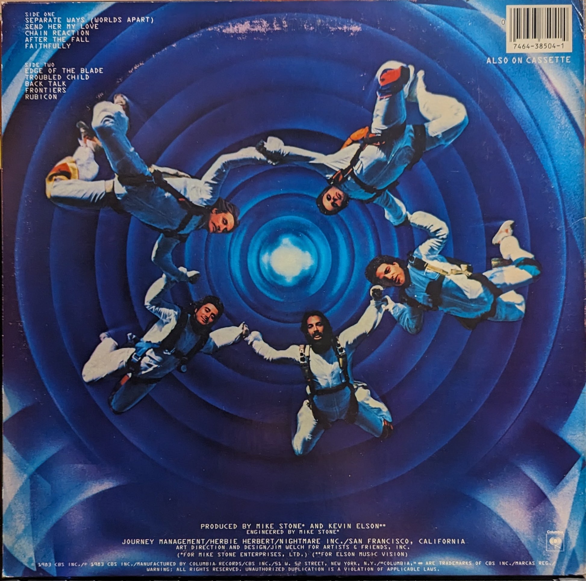Journey - Frontiers *CARROLLTON* | Excellent (EX) Very Good Plus (VG+) - ROCK / USED *EXCELLENT+*
