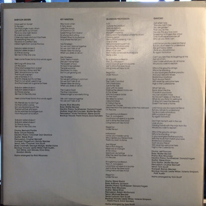 Gaucho (VINYL) | Excellent+ (EX+) Very Good Plus Plus (VG++) - ROCK / USED *EXCELLENT+*