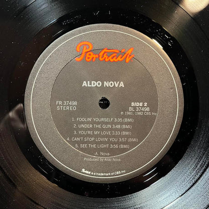 Aldo Nova (VINYL) | Excellent+ (EX+) Near Mint (NM) - ROCK / USED *EXCELLENT+*