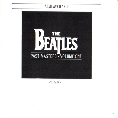 The Beatles - Past Masters: Volume Two (CD CANADA) | Excellent+ (EX+) Excellent (EX) - ROCK / USED *EXCELLENT+*