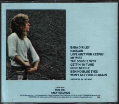 Who's Next (cd) | Excellent+ (EX+) Excellent+ (EX+) - ROCK / USED *EXCELLENT+*