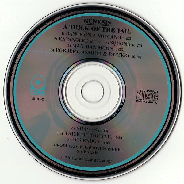 A Trick Of The Tail (CD) | Excellent+ (EX+) Near Mint- (NM-) - ROCK / USED *EXCELLENT+*