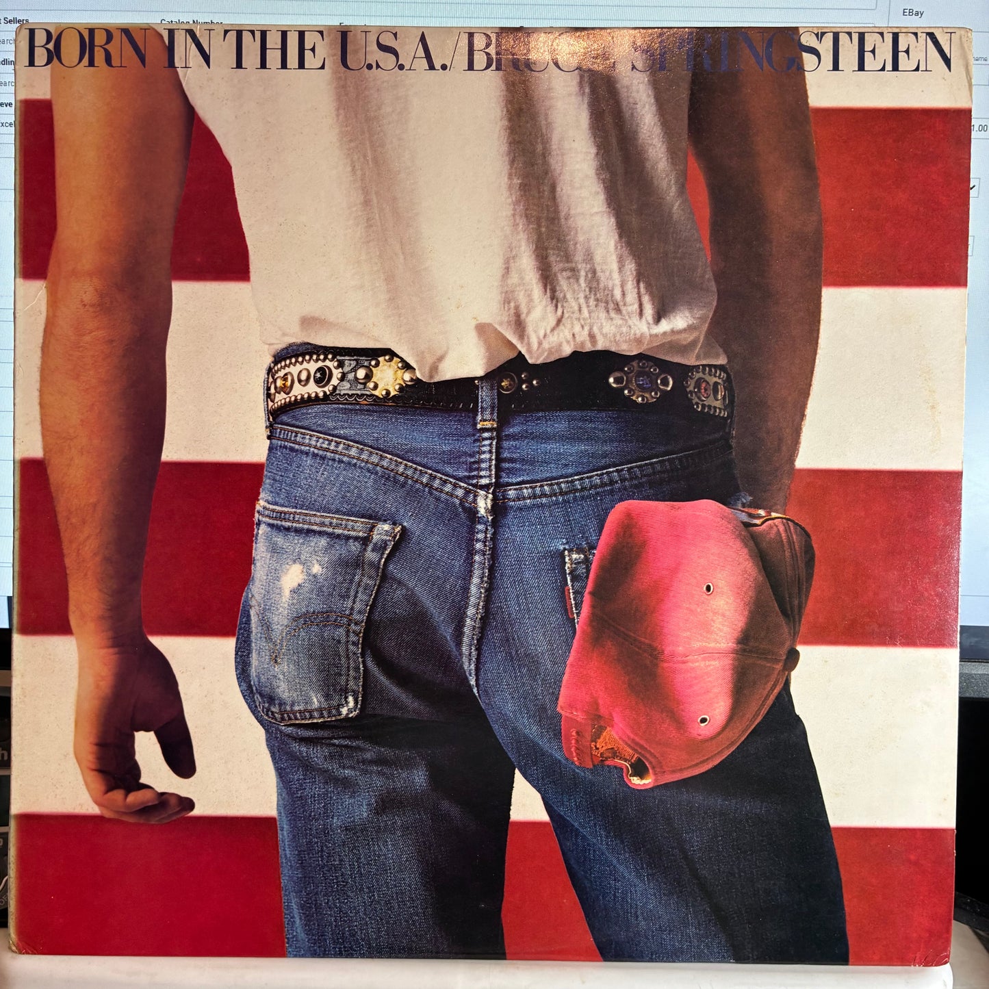Bruce Springsteen - Born In The U.S.A. (VINYL) | Excellent+ (EX+) Excellent+ (EX+) - ROCK / USED *EXCELLENT+*