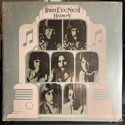 Three Dog Night - Harmony *PITMAN/SHRINK* | Excellent (EX) Near Mint (NM) - ROCK / USED *EXCELLENT+*