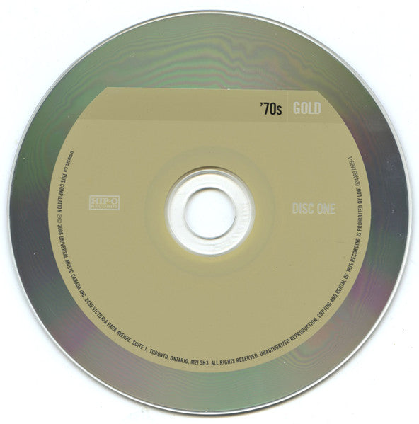 Various - '70s Gold (2xCD CANADA) | Excellent+ (EX+) Excellent+ (EX+) - ROCK / USED *EXCELLENT+*