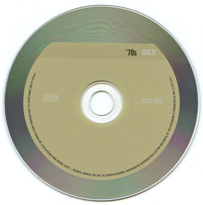 Various - '70s Gold (2xCD CANADA) | Excellent+ (EX+) Excellent+ (EX+) - ROCK / USED *EXCELLENT+*